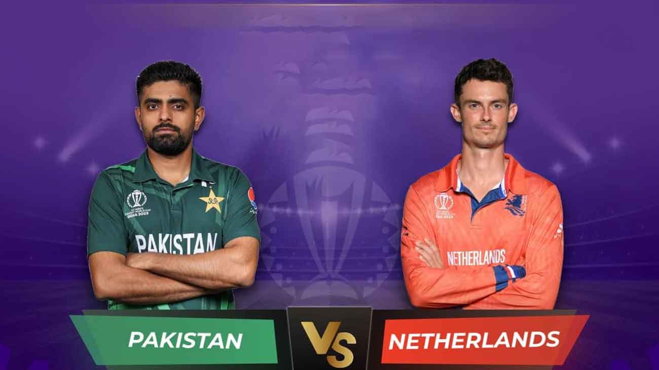 Pakistan vs Netherlands cricket match